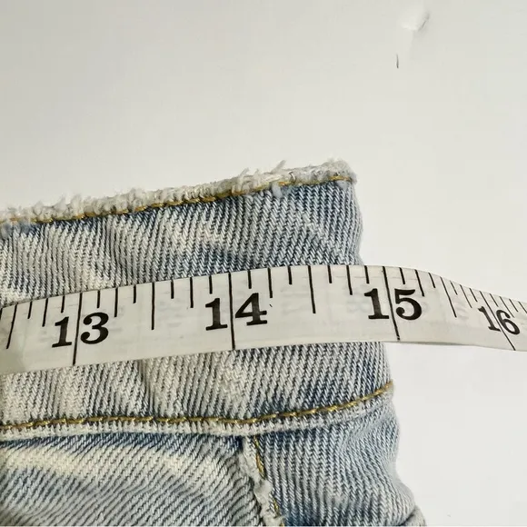 Retrofête Maeve Asymmetrical Denim Skirt - Size L - Made in Italy