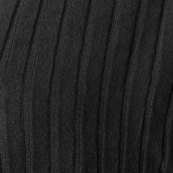 Ribbed Haven Cardigan - Black