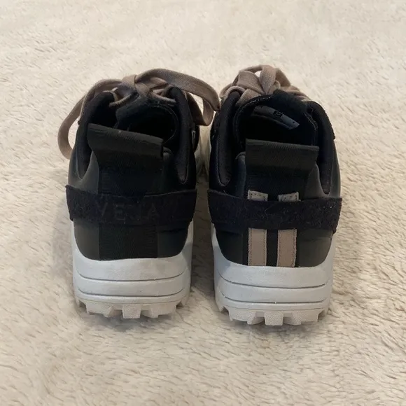 Rick Owens X Veja Hiking Shoes Women Ramones Geobasket Vegan