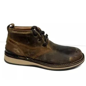 Rockport Mens Prestige Point Work Chukka Steel Toe Boots Brown Size 9.5W