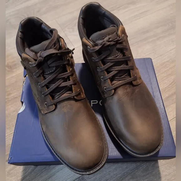 Rockport SS Plain Boots- New in box- Sz 8m
