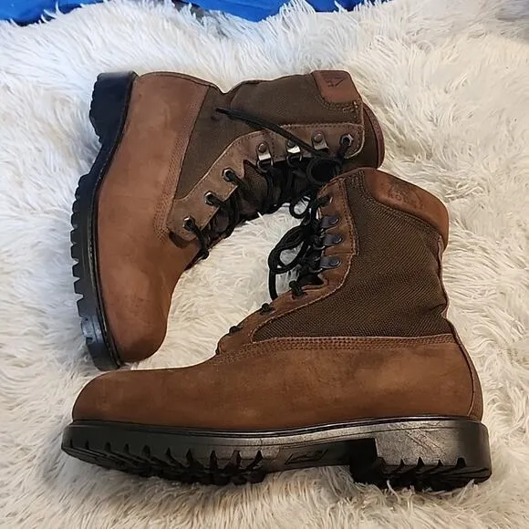 ROCKY OIL RESISTANT  MADE IN GOOD OLD☆USA☆LEATHER☆ CANVAS☆WOMANS 8