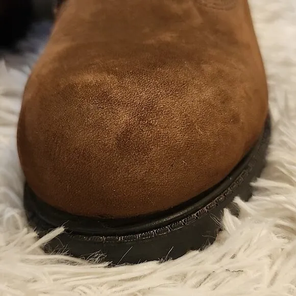 ROCKY OIL RESISTANT  MADE IN GOOD OLD☆USA☆LEATHER☆ CANVAS☆WOMANS 8