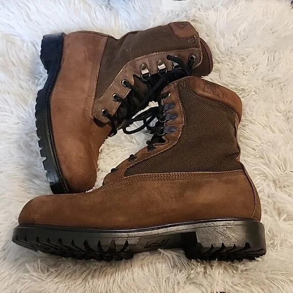 ROCKY OIL RESISTANT  MADE IN GOOD OLD☆USA☆LEATHER☆ CANVAS☆WOMANS 8