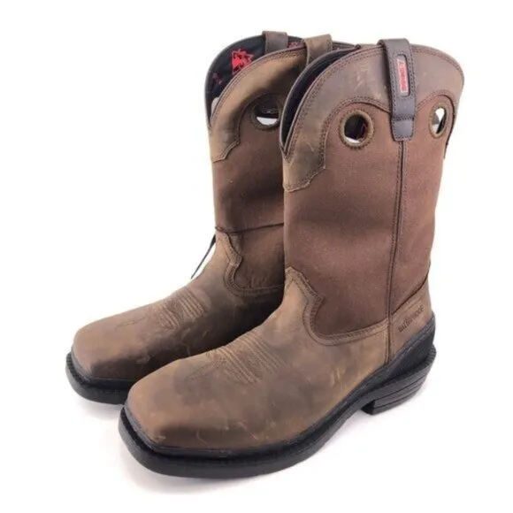 Rocky Outridge One-Ton Steel Toe 11&quot; Western Work Boots 12 W
