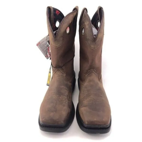 Rocky Outridge One-Ton Steel Toe 11&quot; Western Work Boots 12 W