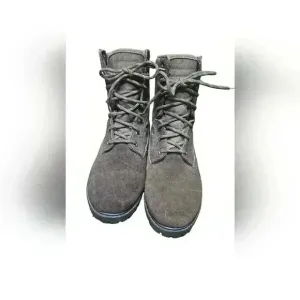 Rocky Work Boots Mens Size 9 RB 9302 Brown Suede Thinsulate Lined Construction