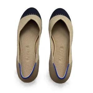 Rothy's The Flat Cap Toe Size US 7 Multicolor Knit Flats Comfort Slip On