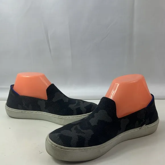 Rothys The Original Slip On Sneaker Camo Knit Women’s Comfort Shoes