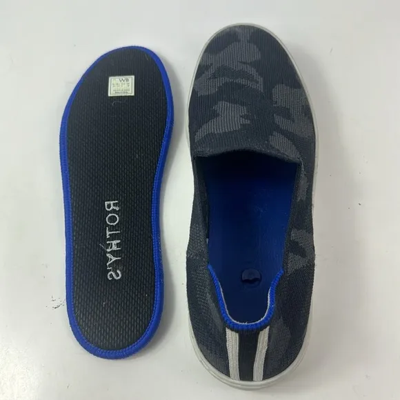 Rothys The Original Slip On Sneaker Camo Knit Women’s Comfort Shoes