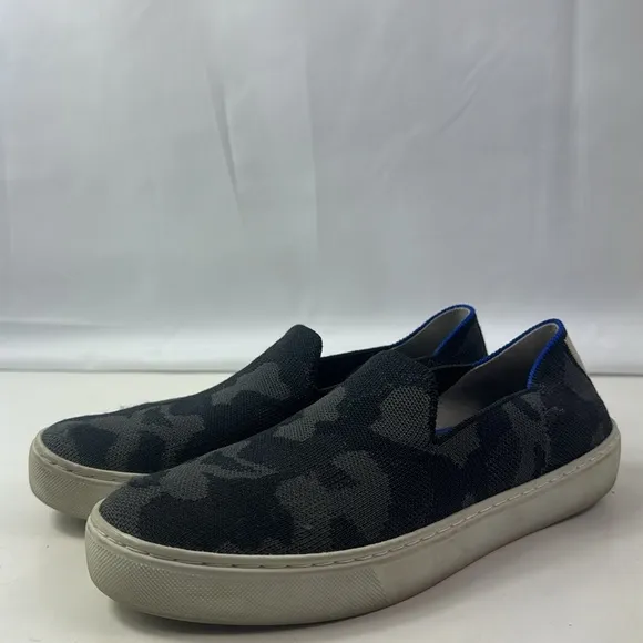 Rothys The Original Slip On Sneaker Camo Knit Women’s Comfort Shoes