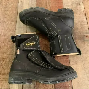 Royer 8'' Work Boots with Realflex External Metatarsal Protector men’s 6 3E