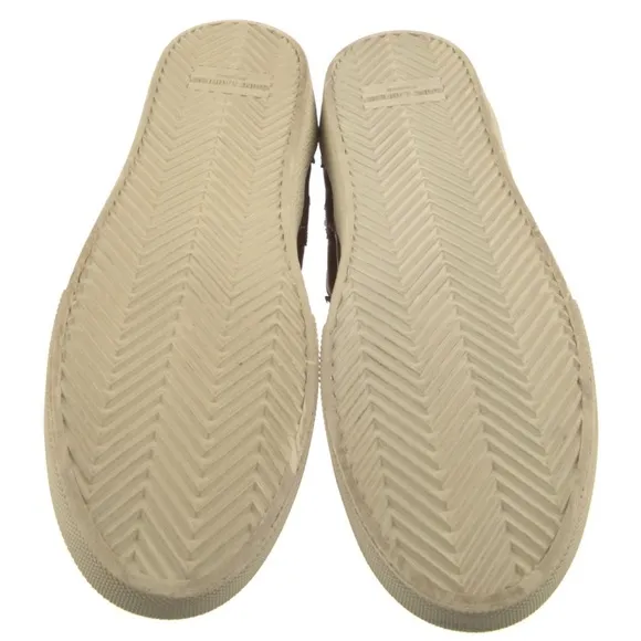 Saint Laurent Brown Star-Patterned Women's Sneakers