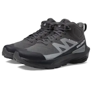 Salomon Elixir Activ Mid GTX Hiking Boots Shoes Mens Black Gray Choose Size New