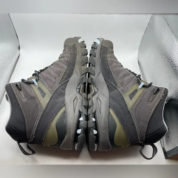Salomon Fastpacker Mid 3D womens Hiking Shoes - Black and Gray size 6.5