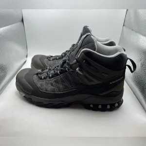 Salomon Fastpacker Mid 3D womens Hiking Shoes - Black and Gray size 6.5