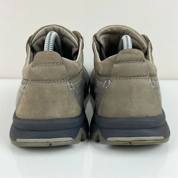 Salomon Men’s Gray Canvas Low Top Casual Lace Up Shoes Size 8.0 Y2K