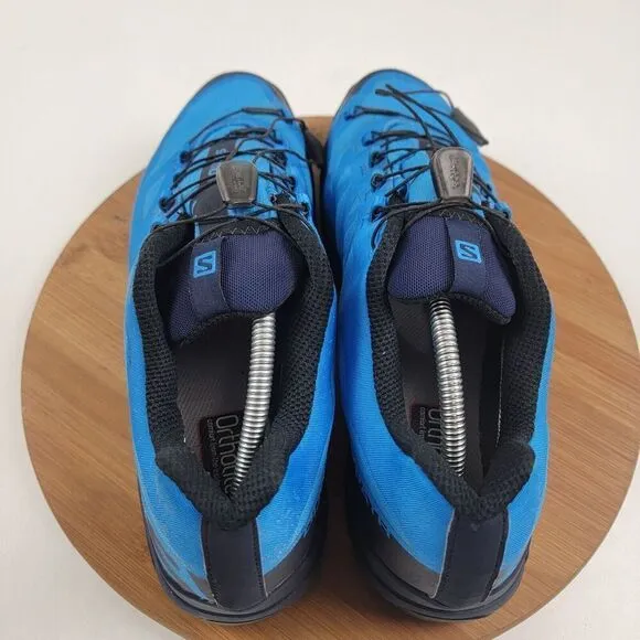 Salomon Outpath GTX Men Size 11.5 Hiking Shoes Trekking Gore-Tex Blue Sneakers