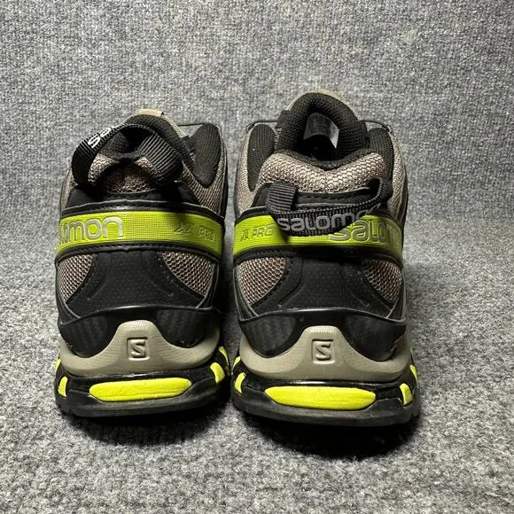 Salomon XA Pro 3D Sneakers Mens US 10 Gray Black Mesh Low Top Hiking Shoes