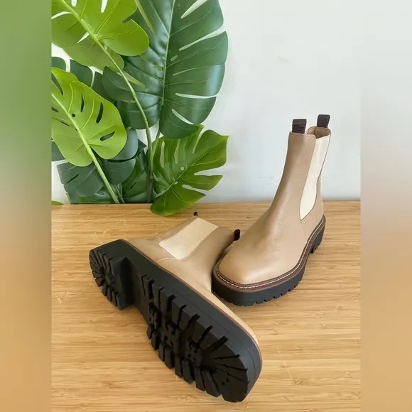 SAM EDELMAN Laguna chelsea pull on Boots waterproof size US 10 40