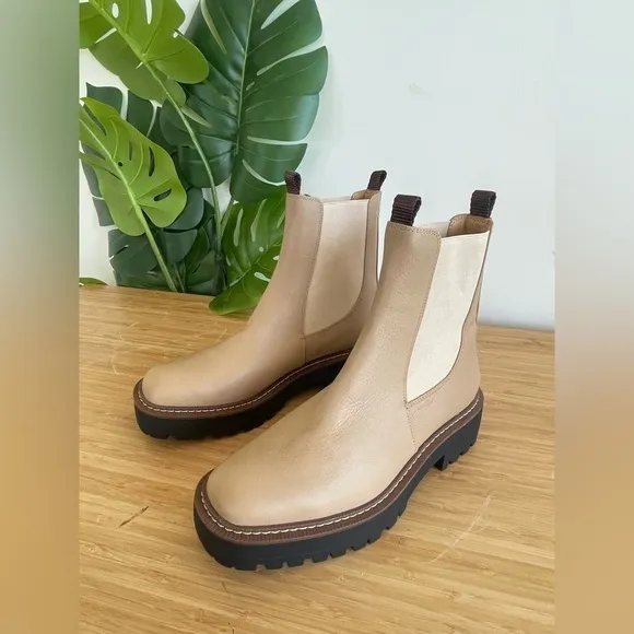 SAM EDELMAN Laguna chelsea pull on Boots waterproof size US 10 40