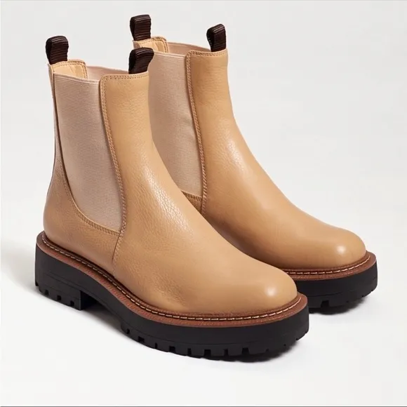 SAM EDELMAN Laguna chelsea pull on Boots waterproof size US 10 40