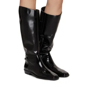Sam Edelman Women’s Cesar Faux Leather Knee High Boots Black Size 6.5