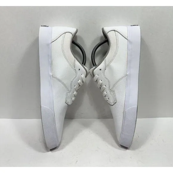 SAMPLE Supra Axle Men's Size 9 White Leather Skate Sneaker Shoes S01092