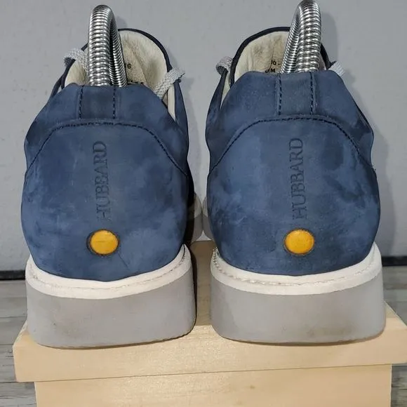 Samuel Hubbard 9 Fast Navy Womens Casual Walking Shoes Sneaker Nubuck‎ Leather