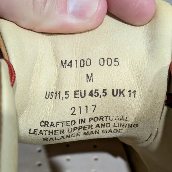 Samuel Hubbard Men's Fresh Hiking Shoes Brown Tan Leather Size 11.5 Vibram Low