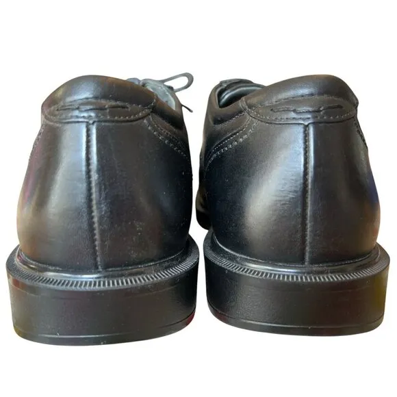 SAS Ambassador Black Leather Derby Shoes Mens Size 10.5 WW Lace Up Comfort
