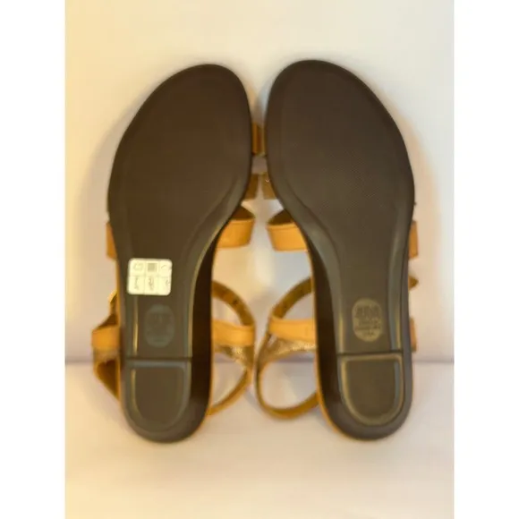 SAS Aurora Brown Sandals Size 7.5 W Like New