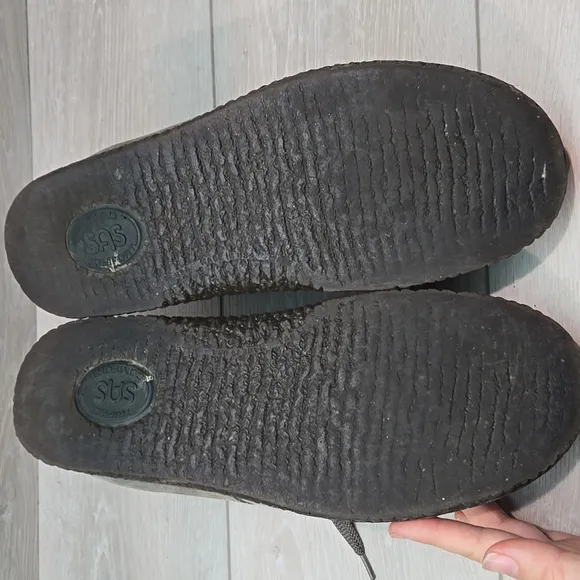SAS Comfort Mens Leather Sneakers Shoes Sz 10.5M