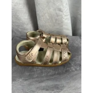 SEE KAI RUN Girls Size 12 US Gloria IV Rose Gold Fisherman Sandals Shoes NEW