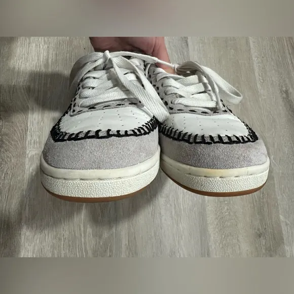 SH51 Ipath Sativa Hemp Skate Shoes Very Rare Vintage Mens Size 7 Grey White