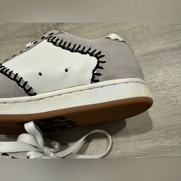 SH51 Ipath Sativa Hemp Skate Shoes Very Rare Vintage Mens Size 7 Grey White