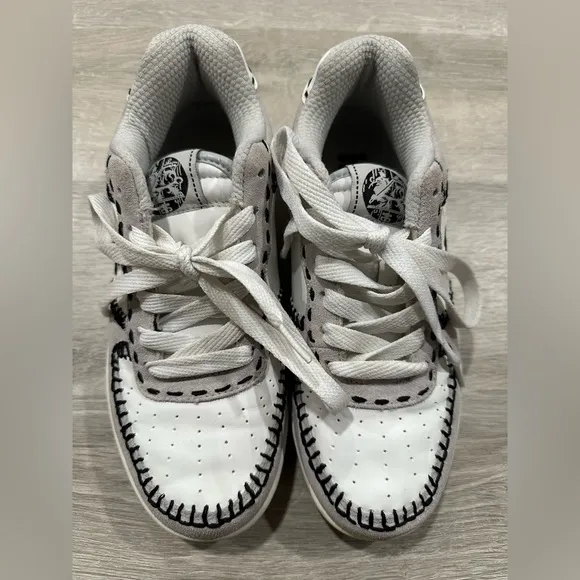 SH51 Ipath Sativa Hemp Skate Shoes Very Rare Vintage Mens Size 7 Grey White