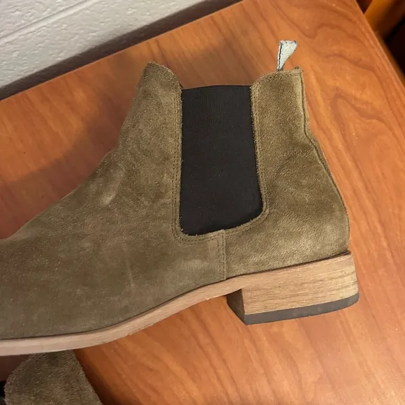 Shoe the Bear Dev Suede Chelsea Boots in Tobacco Size 43 10 Men’s Office Work