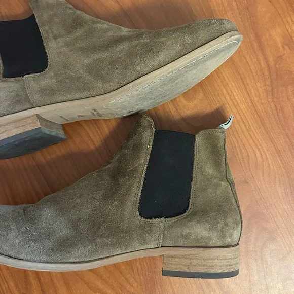 Shoe the Bear Dev Suede Chelsea Boots in Tobacco Size 43 10 Men’s Office Work