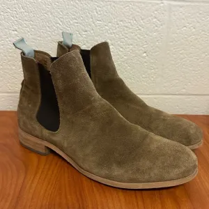 Shoe the Bear Dev Suede Chelsea Boots in Tobacco Size 43 10 Men’s Office Work