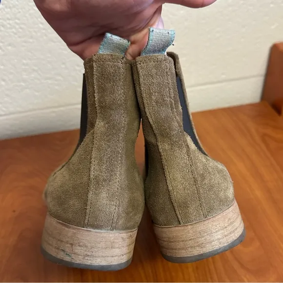 Shoe the Bear Dev Suede Chelsea Boots in Tobacco Size 43 10 Men’s Office Work