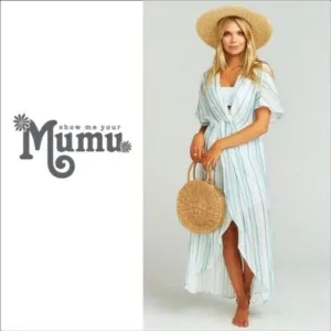 Show me your mumu get twisted maxi dress