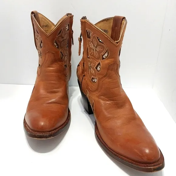 Shyanne Lily Fashion Western Booties, Size 9.5