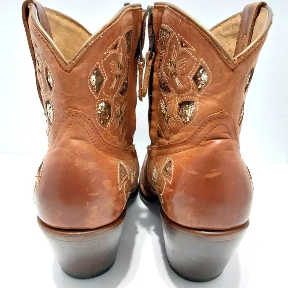 Shyanne Lily Fashion Western Booties, Size 9.5