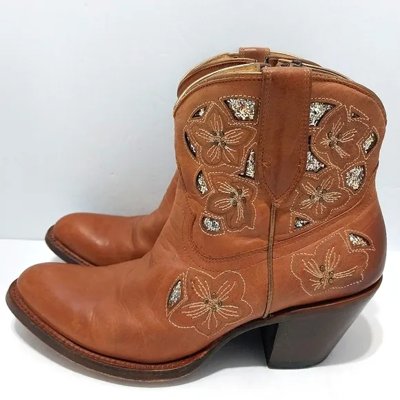 Shyanne Lily Fashion Western Booties, Size 9.5