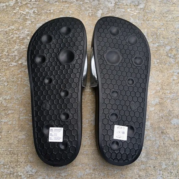 Silver Kids Puma Ledcat Jr Slides
