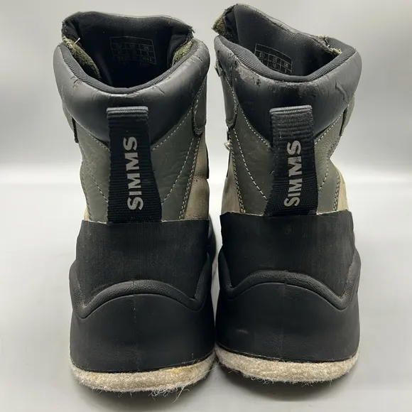 Simms G3 Fishing Guide Series Wading Boots Felt Soles Men’s Size 10
