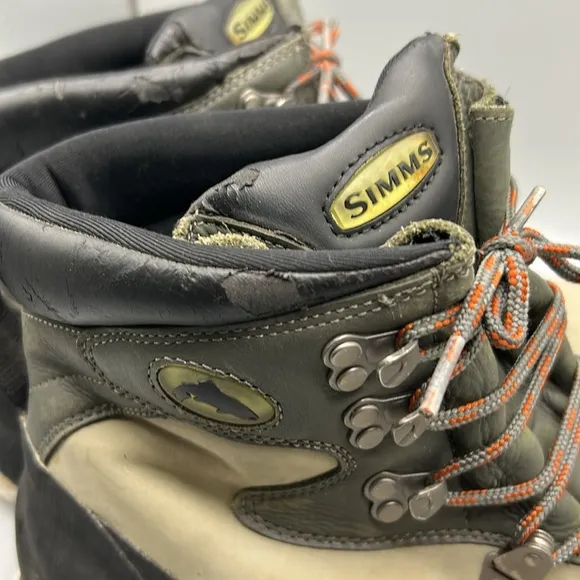 Simms G3 Fishing Guide Series Wading Boots Felt Soles Men’s Size 10