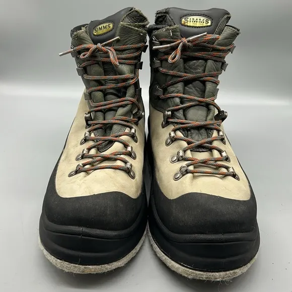 Simms G3 Fishing Guide Series Wading Boots Felt Soles Men’s Size 10