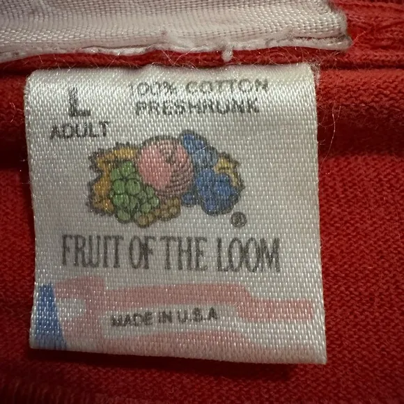 Single Stitch Cowboy Boot Graphic Tee USA Made Fruit of Loom see description
